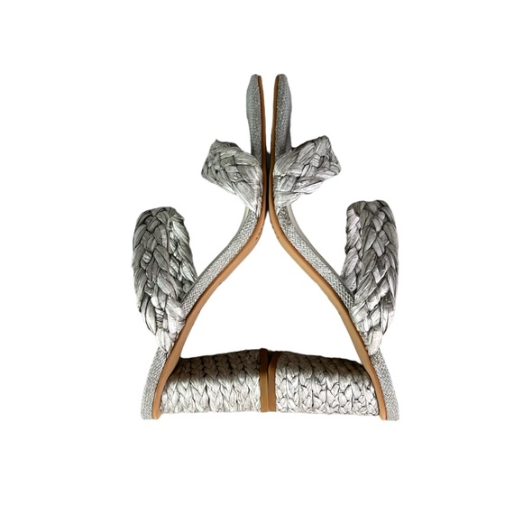 DOLCE VITA PAILY Raffia Heeled Sandals - Picture 6 of 10